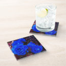 Search for rose blue coasters Botanical