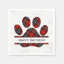Search for paw print napkins Birthday