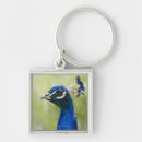 Search for peacock photo key rings Blue