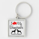 Search for weimaraner dogs key rings Weimaraners