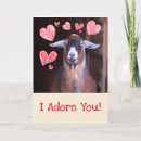 Search for goat valentines day cards Animals