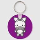 Search for purple zebra key rings Cute