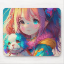 Search for anime mouse girl mousepads Beautiful
