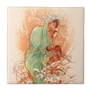 Search for alphonse mucha tiles Winter