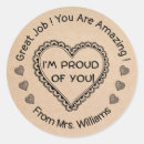 Search for proud teacher stickers Encouragement