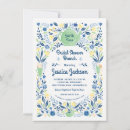 Search for 4x6 floral bridal shower invitations Whimsical