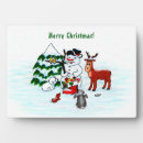 Search for merry christmas plaques Animal