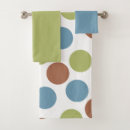 Search for brown and green bath towels Geometric