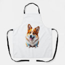 Search for funny corgis aprons Wolf