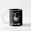 Search for funny animal pun mugs Goose