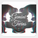 Search for gemini twins stickers Zodiac