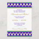 Search for india invitations Blue