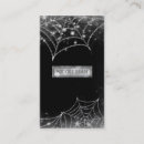 Search for halloween business cards gothic
