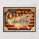 Search for flags of ohio postcards Vintage