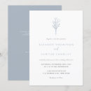 Search for minimalist dusty blue invitations Qr code