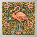 Search for vintage flamingo art Bird