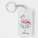 Search for flamingo key rings Watercolor