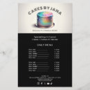 Search for bakery price lists Holographic