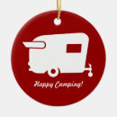 Search for happy camper christmas tree decorations Retro