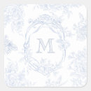 Search for blue floral wedding stickers Bridal