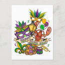 Search for bon temps postcards Fat tuesday