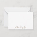 Search for classy note cards Minimal