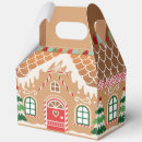 Search for gingerbread house favour boxes Baking