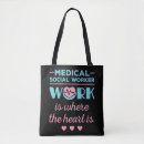 Search for social worker tote bags Msw