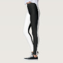 Search for black and white lines leggings Stripe