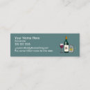 Search for bartender business cards Barmaid