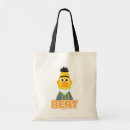 Search for sesame street characters tote bags Bert sesame st