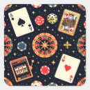 Search for casino stickers Black