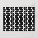 Search for abstract black white geometric pattern postcards Modern