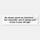 Search for old age bumper stickers Silly