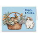 Search for bunny cat easter cards Animal