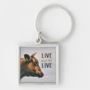 Search for let live key rings Animal