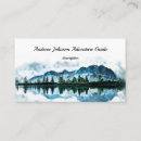 Search for mountain business cards Adventure