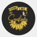 Search for shine like stickers Sunflowers