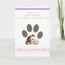 Search for loss of pet dog cards Grief