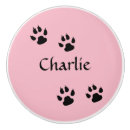 Search for paw print knobs and pulls Pets
