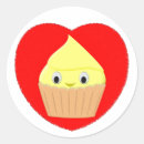 Search for cupcake cartoon stickers Food