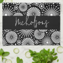 Search for geometric design tea towels Starburst