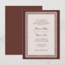 Search for lace border wedding invitations Modern