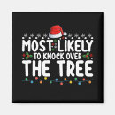 Search for christmas tree magnets Santa