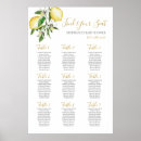 Search for lemon wedding seating charts Modern