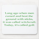 Search for golfing mousepads Funny