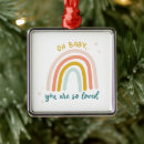 Search for rainbow christmas tree decorations Baby