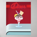 Search for vintage ice cream posters Diner