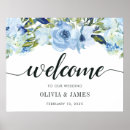 Search for navy welcome wedding signs Dusty blue