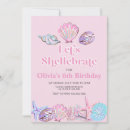 Search for pink and blue mermaid invitations Girl